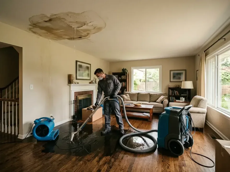 attic-pipe-burst-ceiling-drip-008 — frequently asked questions, Water Damage Restoration & Carpet Care in Cuthbert, GA
